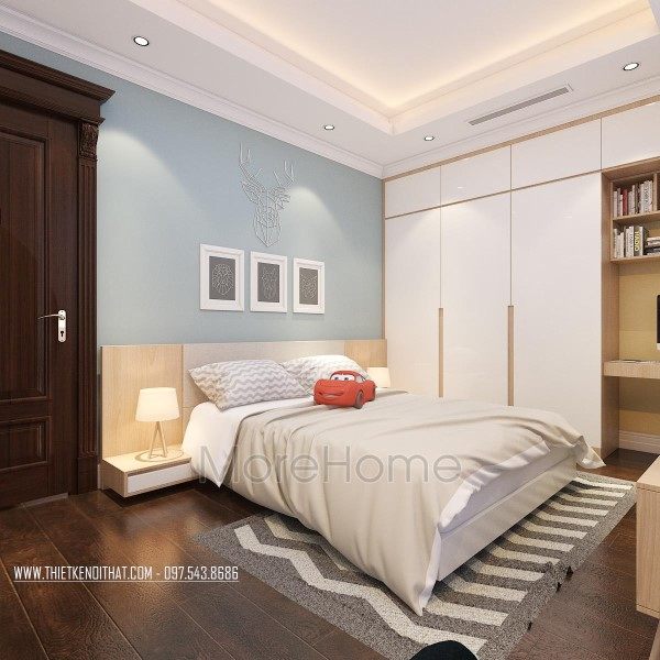 Thiết kế nội thất phòng ngủ biệt thự cao cấp Splendora